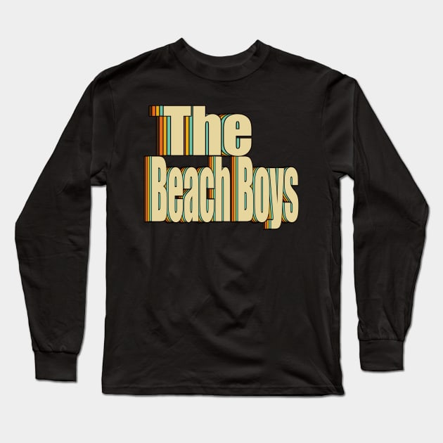 The Beach Boys Long Sleeve T-Shirt by DESKPOP PODCAST